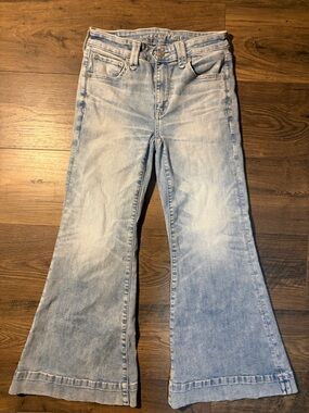 American Eagle Outfitters Light Blue Flare Jeans